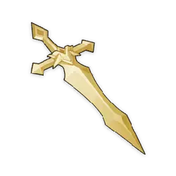 Golden Sword - Free for Commercial Use PNG