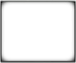 Black Rectangle Frame - No Background PNG