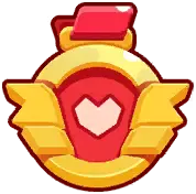 Heart Medal - logo - Transparent Background PNG