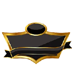 Golden Shield Emblem - Free for Commercial Use PNG