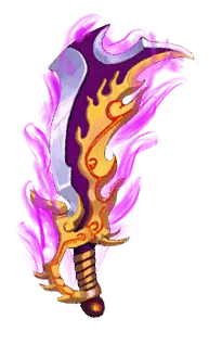Flaming Sword - sword - Lossless PNG