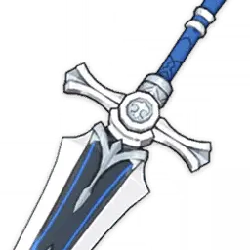 Blue Sword - decorative - High Resolution PNG