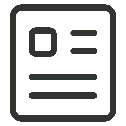 Document Icon - icon - Transparent Layer PNG
