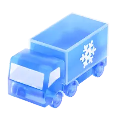 Frozen Truck - frozen - Transparent Background PNG