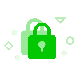 Green Lock - data - PNG Images