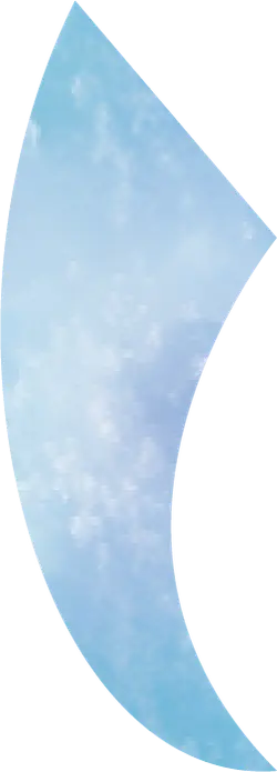 Blue Crescent Moon - celestial body - High Resolution PNG