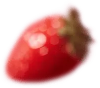 Strawberry - blurry - Lossless PNG