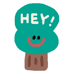 Tree Stump - smiley face - No Watermark PNG
