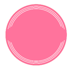 Pink Circle - lines - PNG Images