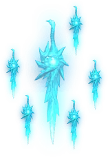 Ice Sprite - blue - No Background PNG