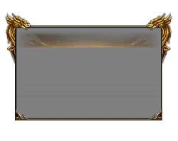 Golden Dragon Frame - art - High Resolution PNG