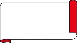 Red Scroll - blank - Free PNG
