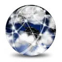 Globe - satellite cloud image - Lossless PNG
