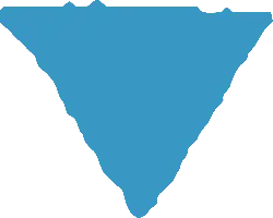 Blue Triangle - figure - Transparent Layer PNG