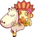 Monkey Year Horse Month - good luck - Lossless PNG