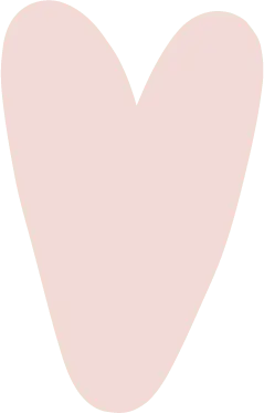 Pink Heart - simple - Curated PNG