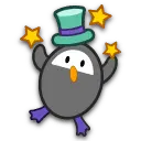Penguin with Hat - Popular Download PNG