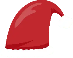 Santa Claus Hat - hat - festival - Transparent Background PNG