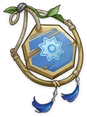 Blue Star Badge - decorative item - Free PNG