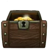 Treasure Chest - wooden - PNG