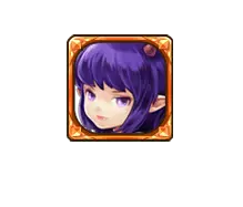 Purple-haired Girl - purple hair - avatar - Transparent Background PNG