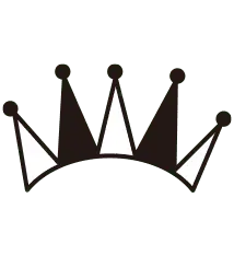 Crown - white - High Resolution PNG