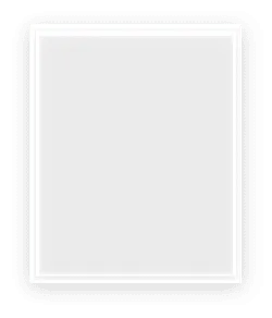 Gray Rectangle Frame - Transparent Background PNG