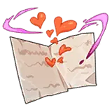Love Letter - pink - No Watermark PNG
