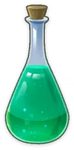 Green Flask - potion - Lossless PNG