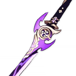 Purple Sword - decorative - Lossless PNG