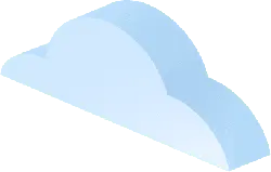 Cloud - PNG Images - blue