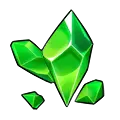 Green Crystal - Curated PNG