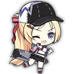 Cartoon Girl with Helmet - anime - High Resolution PNG