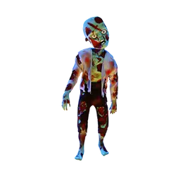 Headless Horseman - skeleton - Transparent Background PNG