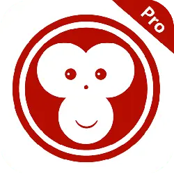 Monkey - red - emoji - Free Download PNG