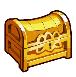 Treasure Chest - lock - Transparent Background PNG