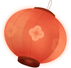 Lantern - flower - Transparent Layer PNG