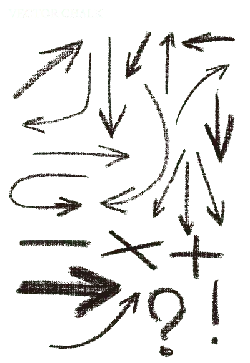 Vector Chalk - symbol - Free PNG