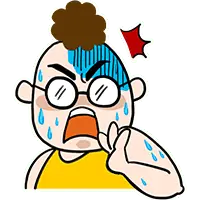 Angry Child - glasses - Lossless PNG