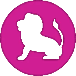 Lion - logo - Transparent Background PNG
