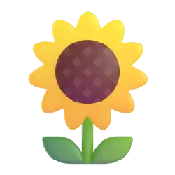 Sunflower - smile - sunlight - PNG