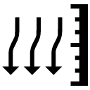 White Lines on Black Background - abstract - PNG