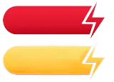 Lightning Bar Chart - red - Lossless PNG