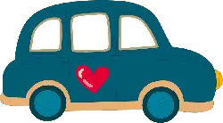 Heart Car - heart - Free PNG