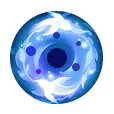 Blue Energy Sphere - magic - mystical - No Background PNG