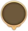 Golden Ring - decorative item - Transparent Background PNG