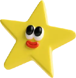 Smiling Star - toy - Lossless PNG