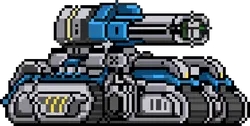 Pixel Robot - Transparent Layer PNG