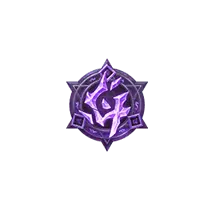 Purple Hexagram Badge - logo - No Background PNG