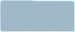 Blue Rectangle Frame - interface element - minimalism - High Resolution PNG